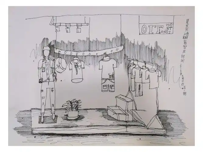 日晚4:50-7:20东校区国际动漫提高班《橱窗写生》