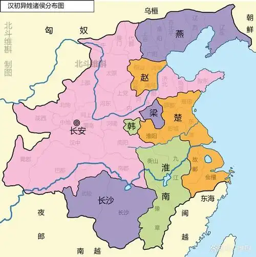 通过10张地图了解汉朝疆域变迁:将秦朝版图扩大一倍,影响深远