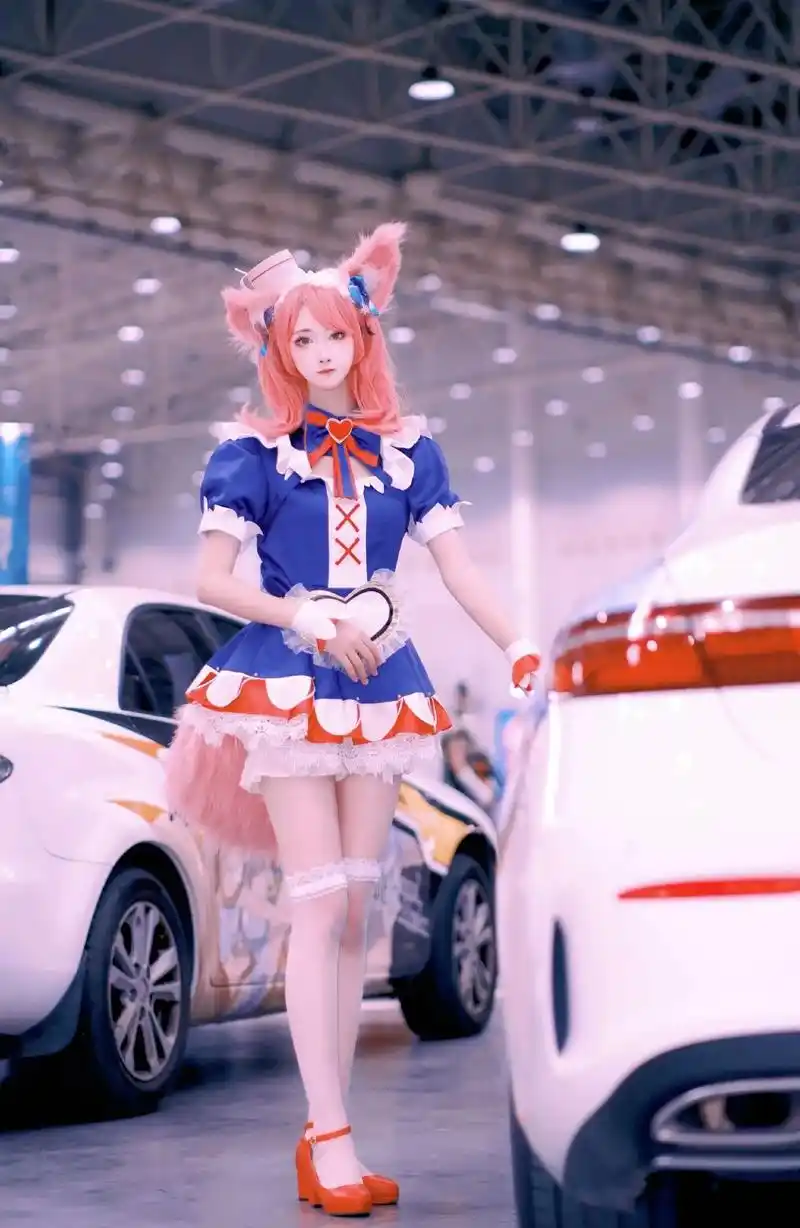 2023漫展 王者荣耀cosplay妲己 女仆咖啡 #202 - 抖音