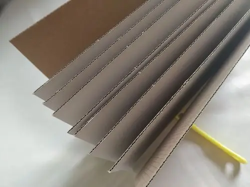 单白瓦楞坑纸
