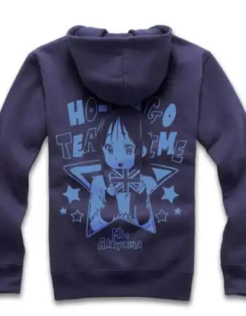 动漫连帽卫衣加厚抓绒男女学生外套 fate周边 秋山澪 普通xl(175-180