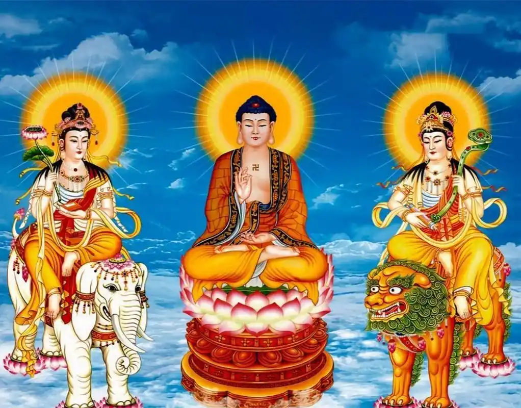 东方三圣,东方琉璃世界三圣 东方三圣也称药师三尊,是药师佛与日光