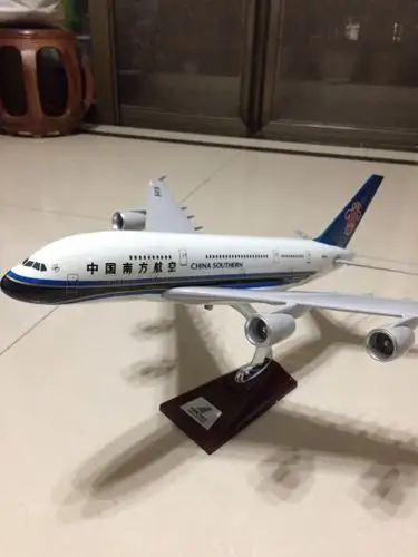 南航空客a320 a380波音737 787南方航空大型飞机模型 40cm南航737带