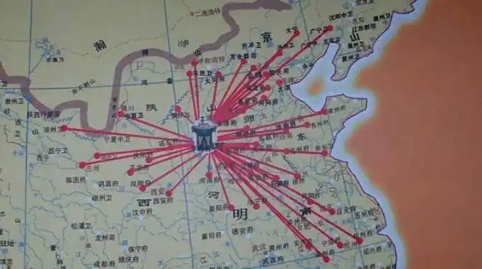 移民的地理分布大槐树移民的881个姓氏:1山西洪同 厉史尤长 炎黄子孙