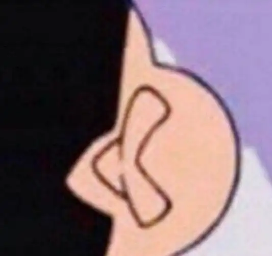 快你们谁有蜡笔小新后脑勺侧脸吃东西鼓起腮帮子的图