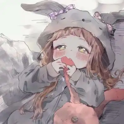 高清优质的单人头像女动漫超火图片,卡通头像图片