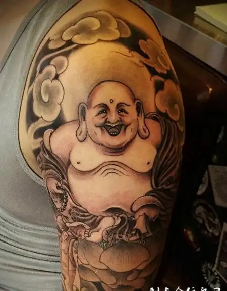 弥勒佛纹身