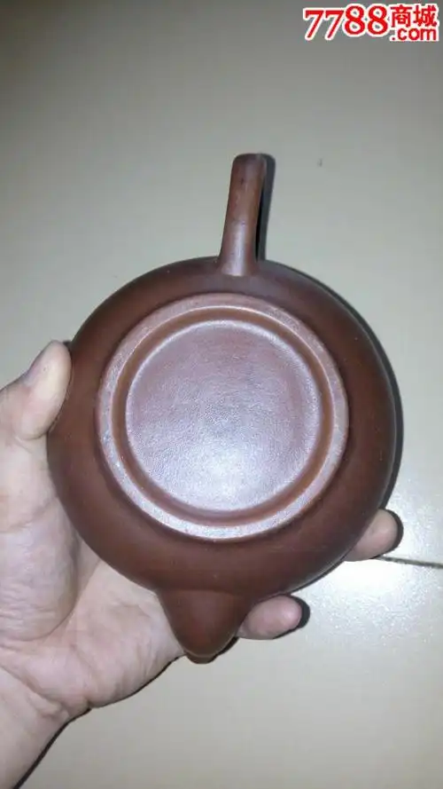 清代紫砂壶好看,保真包老,三十多年前收藏的