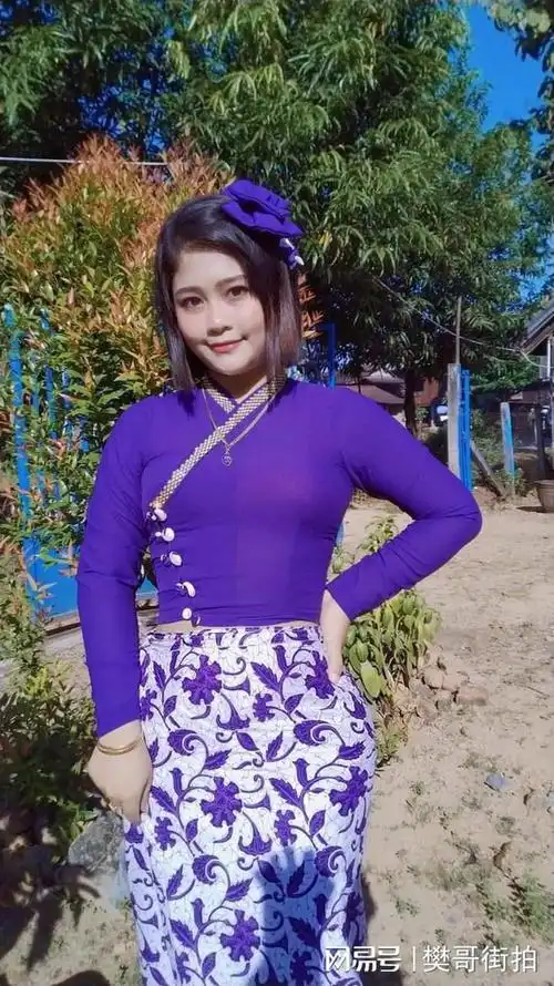 缅甸绝色美女 民族穿搭风格 惊艳世界