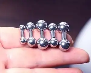 9034人付款淘宝pa穿孔系带环阴环男钛钢穿刺防过敏饰品男女多用短款弯