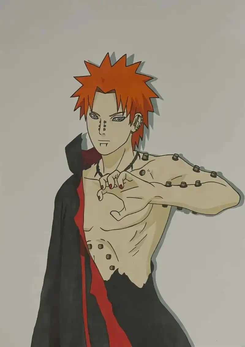 火影忍者 #画画 #火影超哥 #佩恩天道 #佩恩天道超  - 抖音