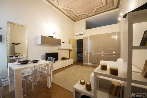 时尚20平米小户型设计装修效果图片大全