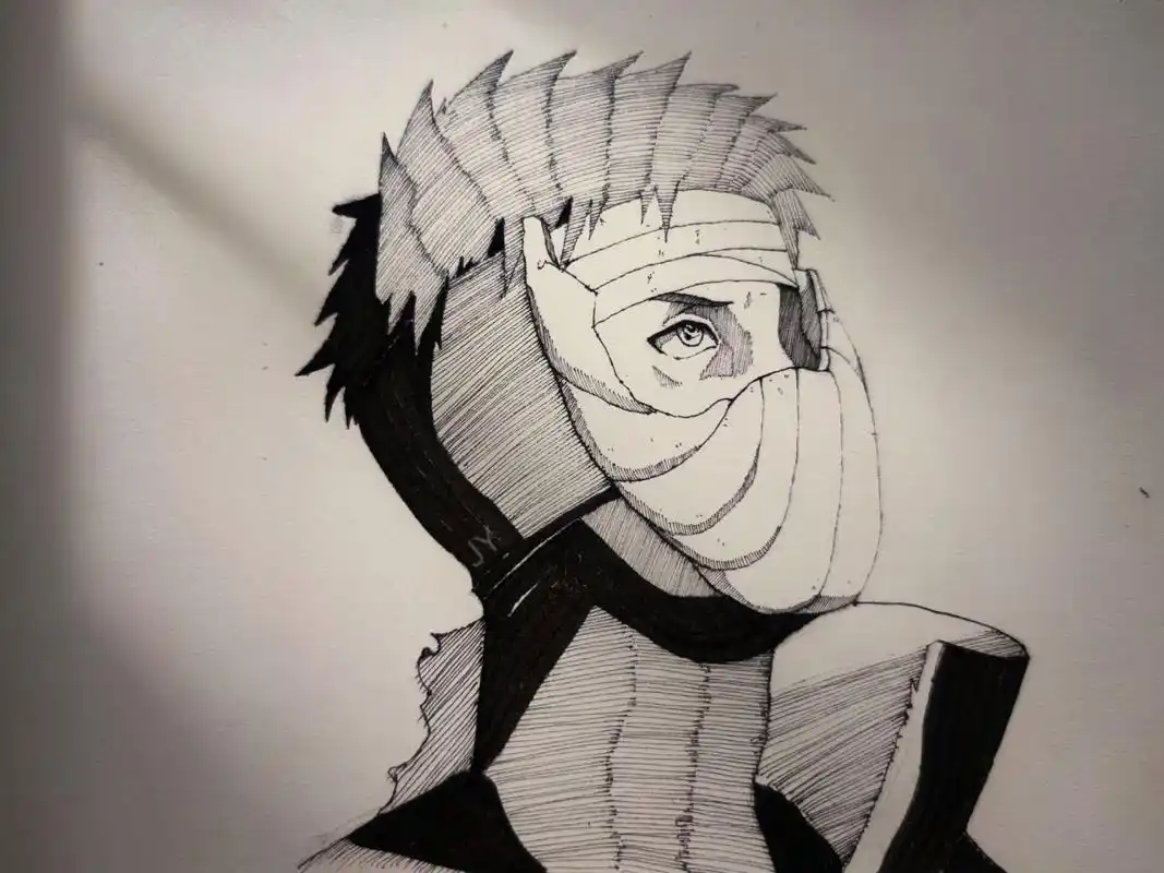 【宇智波带土】手绘过程97