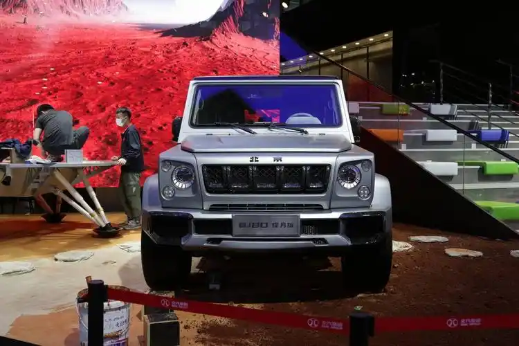 2021上海车展探馆:北京越野bj80探月版
