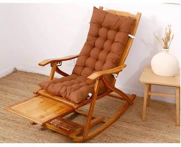 老人躺椅可坐可躺休闲摇椅摇椅躺椅大人午睡竹摇摇椅阳台家用休闲老人