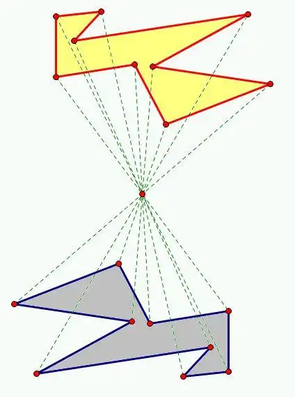 如何画已知图形的中心对称?