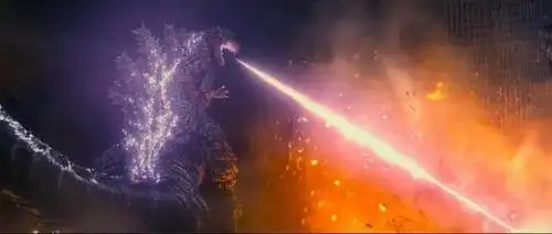 从理论上讲,哥斯拉的"技能"也非常变态,什么激光喷射,口吐烈焰,能量