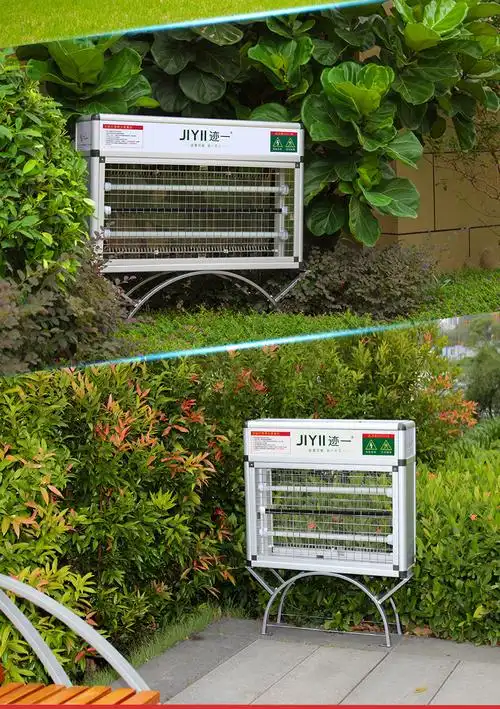 室外防水电蚊蝇器大功率灭虫灯灭蚊器led三管jy901p适用160190平方