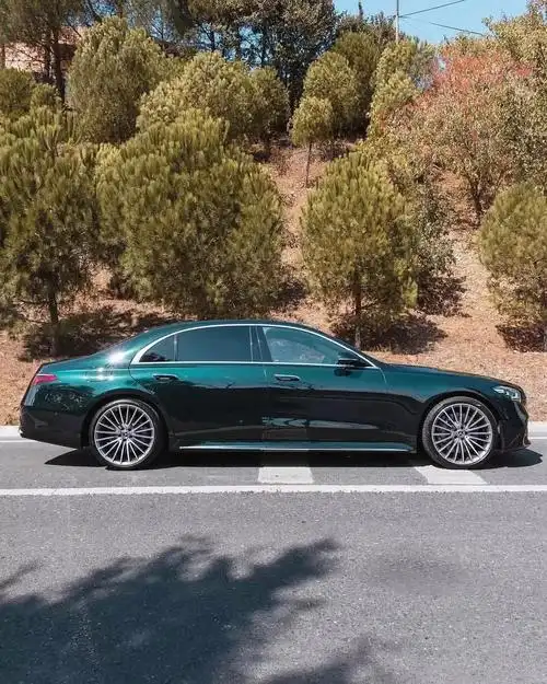 祖母绿奔驰s500l