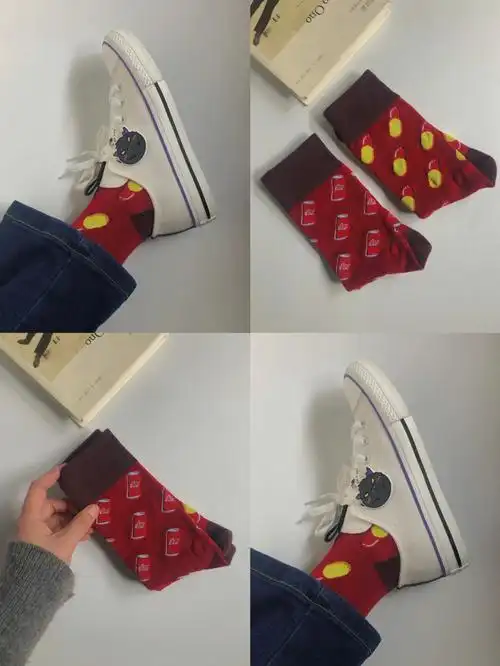 新的一年我有新袜子和新鞋