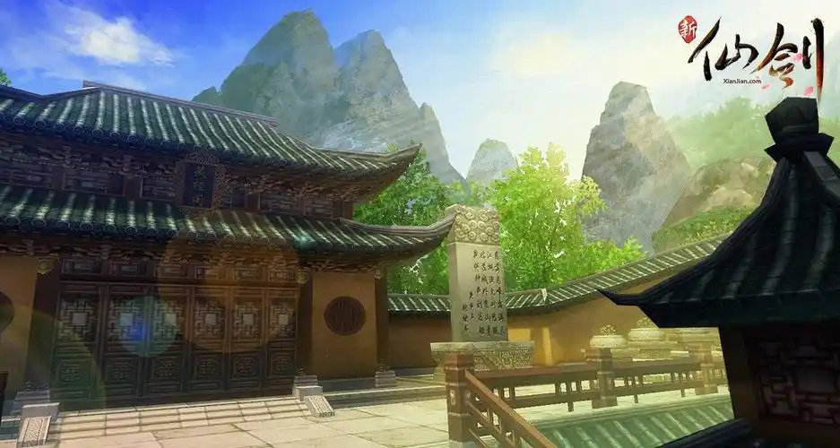 仙剑奇侠传手游比武擂台场景壁纸!