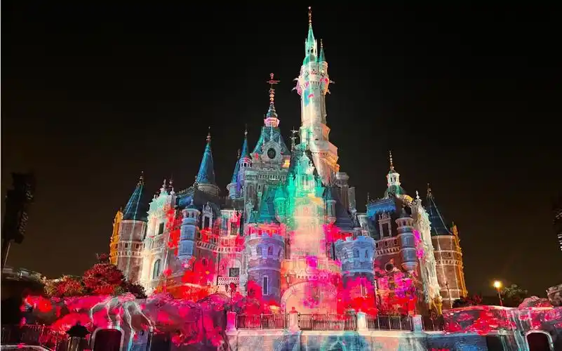 上海迪士尼灯光焰火秀(上)
