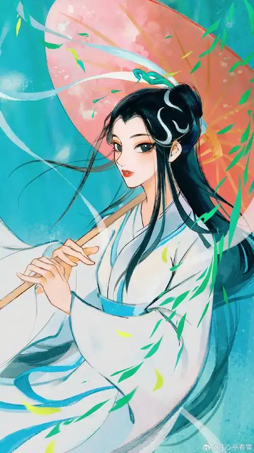 忙里偷闲几笔,画张小白