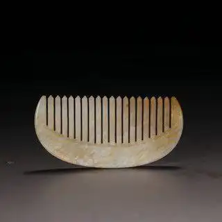 老和田玉梳
