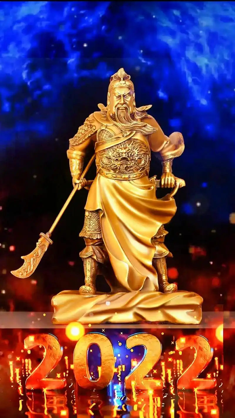 关二爷 #手机壁纸 #潮图 @d - 抖音