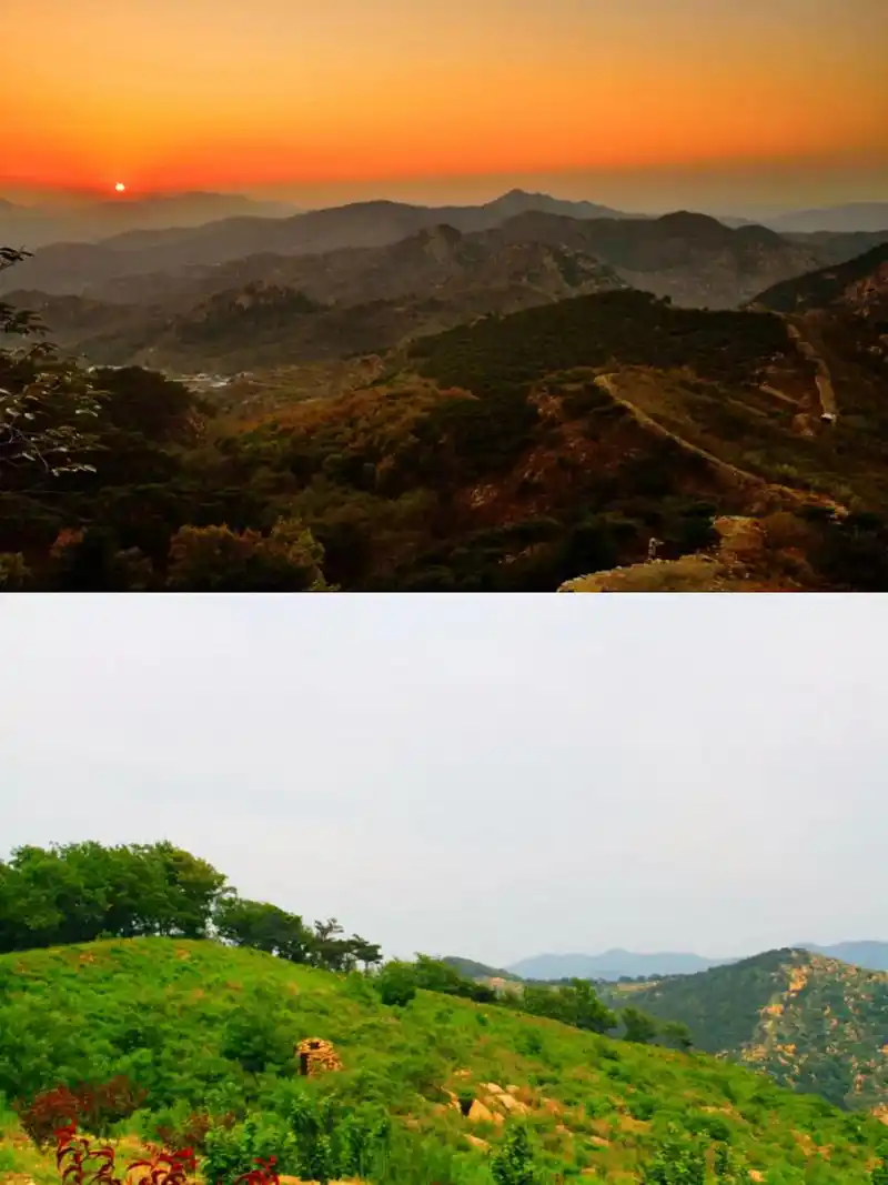 98马套将军山位于济南的最南端,五岳独尊泰山脚下.