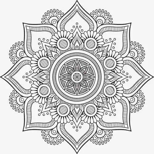 欧式古典线条花纹矢量素材免费下