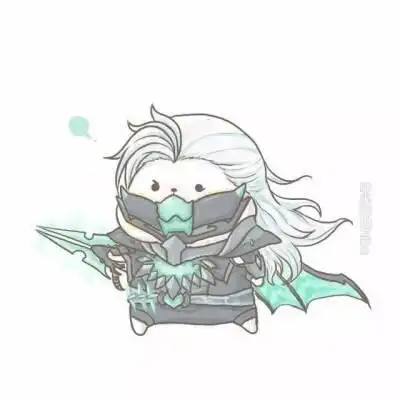 王者q版头像 王者开黑头像情侣头像兰陵王 暗隐猎兽者