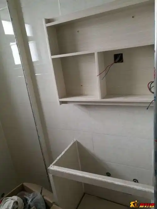 穷人亲手打造的瓷砖橱柜,完了好多人来称赞