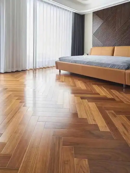 生活家地板实木人字拼太好看了叭