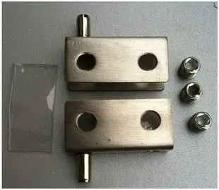 厂家直销昊源最爱展柜配件玻璃门夹钛合金莞深惠展示柜热销推荐