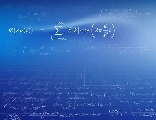 矢量数学公式背景图片-矢量抽象现代数学公式元素设计背景素材-高清