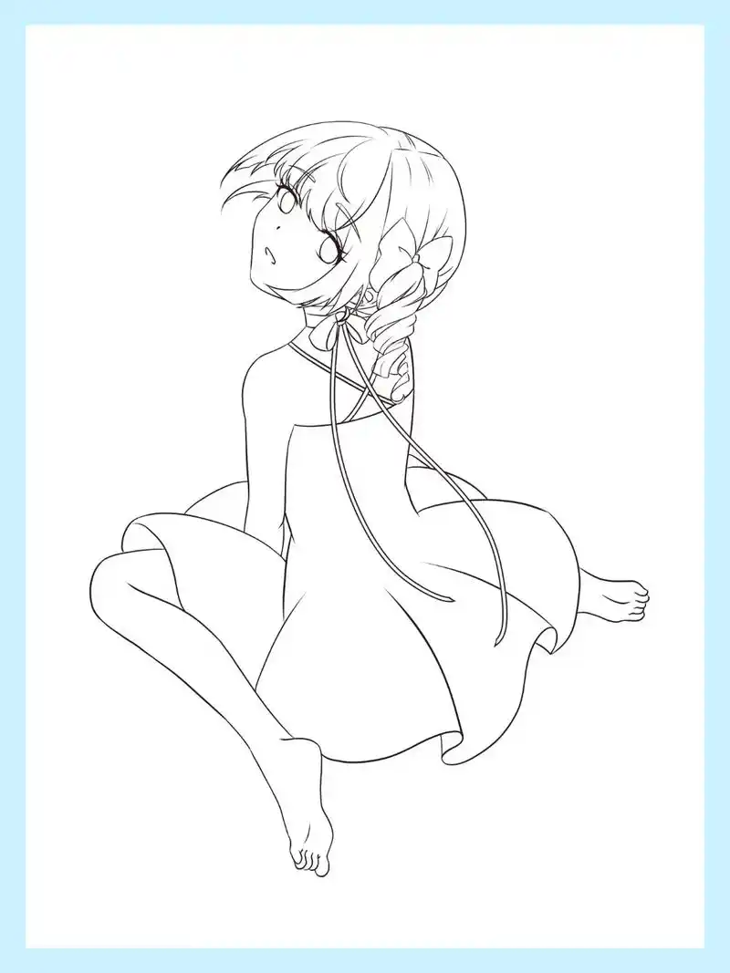 人体线稿素材分享.#绘画素材 #素材分享 #人体练习 - 抖音