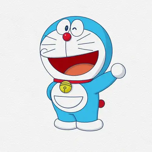 叮当猫简笔画教程