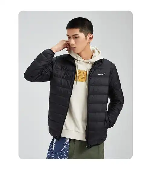 鸿星尔克erke【雁南归】羽绒服男装21年新款冬季保暖防风舒适潮流街头