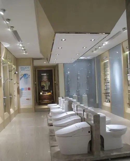 定制卫浴专卖店展厅设计装修效果图