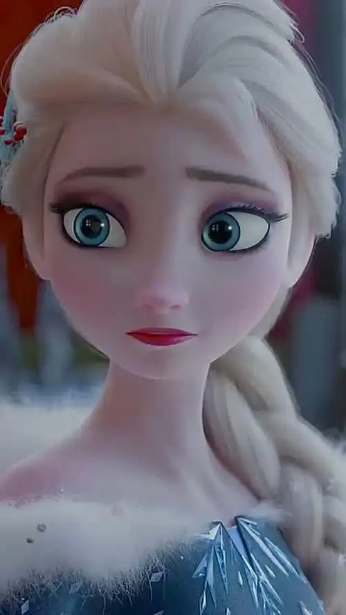 美丽动人的艾莎小姐姐真是太漂亮了冰雪奇缘