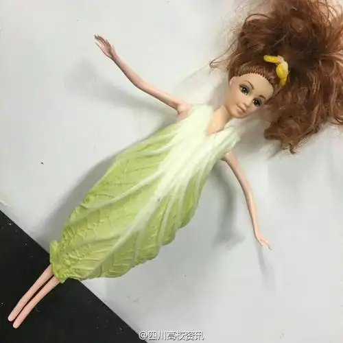 蔬菜打造的"时装"盛宴(组图)