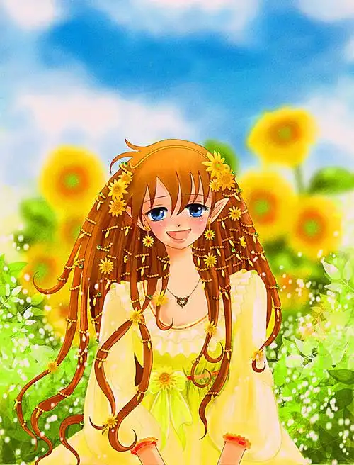 可爱漫画女孩素材免费下载(图片编号:5948331)-六图网