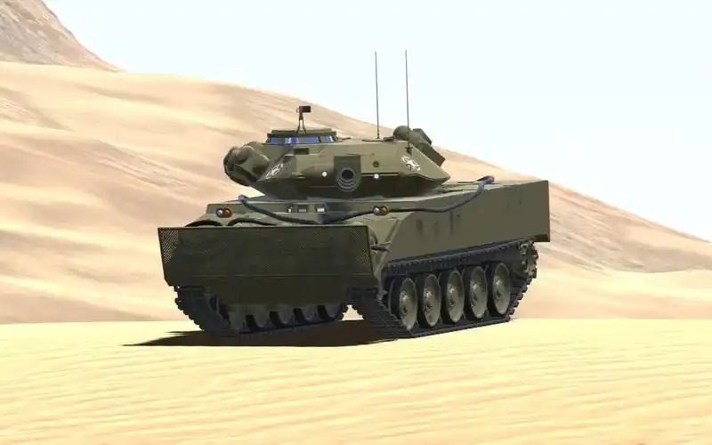 简单飞机xm551谢里登轻型坦克发布