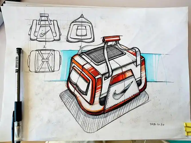 马克笔工业设计手绘|工业/产品|其他工业/产品|花半开最浓_原创作品