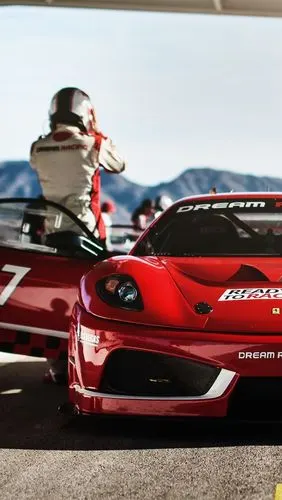 桌布 法拉利f430梦幻赛车,红色超级跑车前视图 3840x2160 uhd 4k 高清