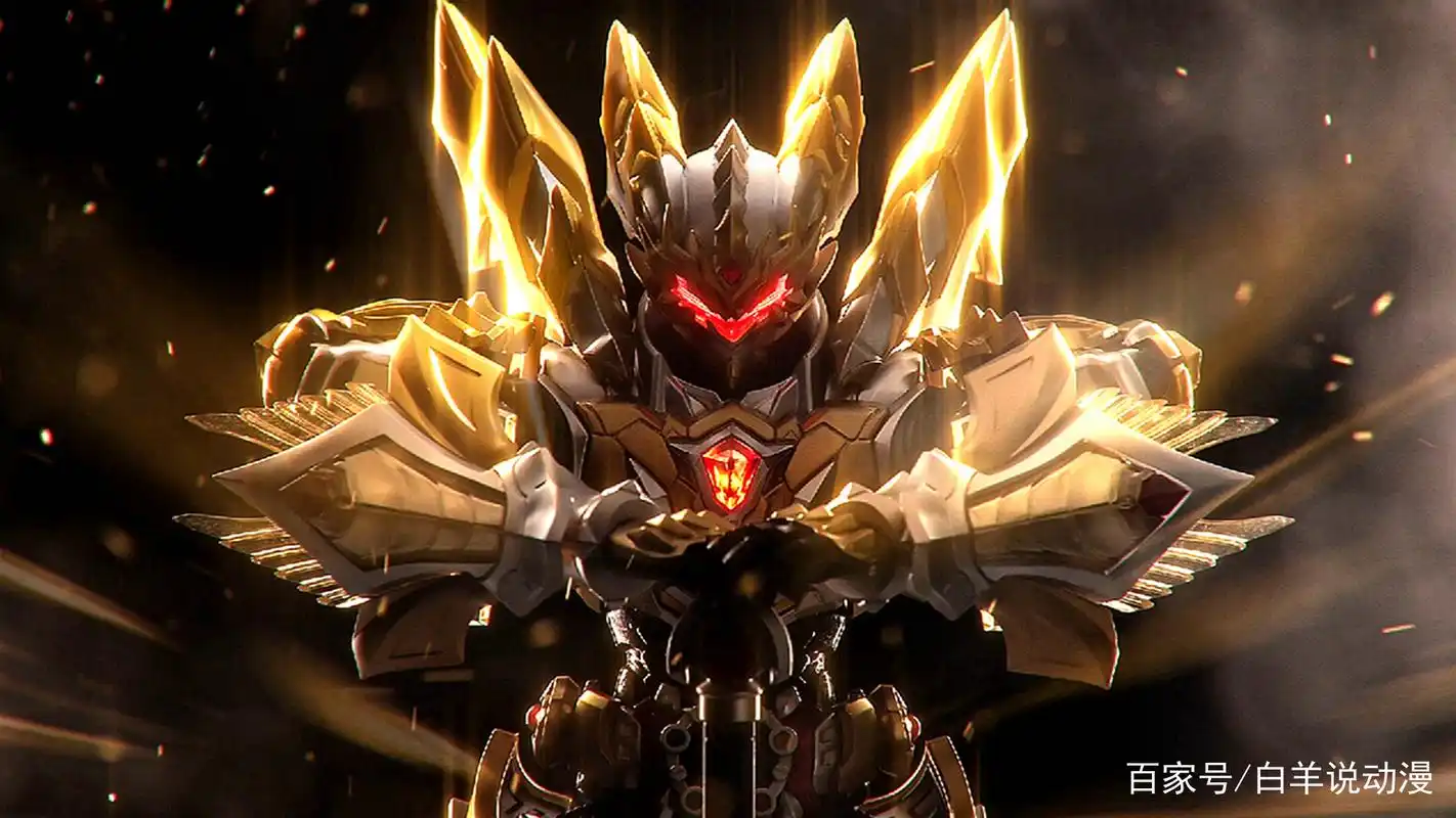 铠甲勇士:刑天铠甲被低估,战神刑天还能升级,8条翅膀霸气侧漏