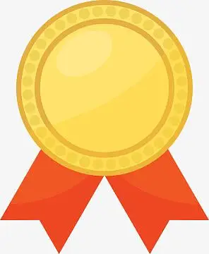 第一名奖牌矢量素材图