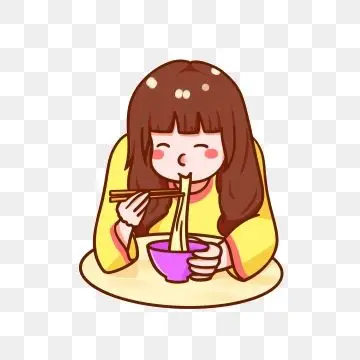 吃食物 图片素材