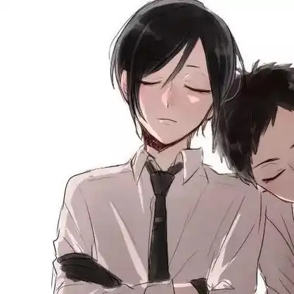 男生靠在女生肩膀 - 一组情侣头像 ,点赞脱单 67_情侣头像_情头表情